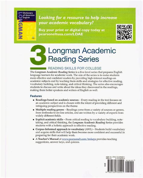 the longman academic reading series level 3 answer key Ebook Epub