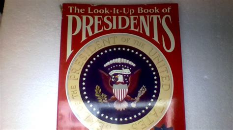 the look it up book of presidents look it up books Epub