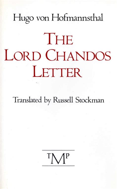 the lord chandos letter PDF