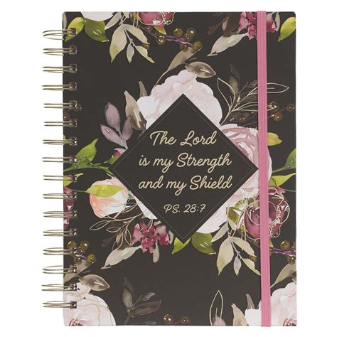 the lord is my strength and my shield hardcover flap journal Doc