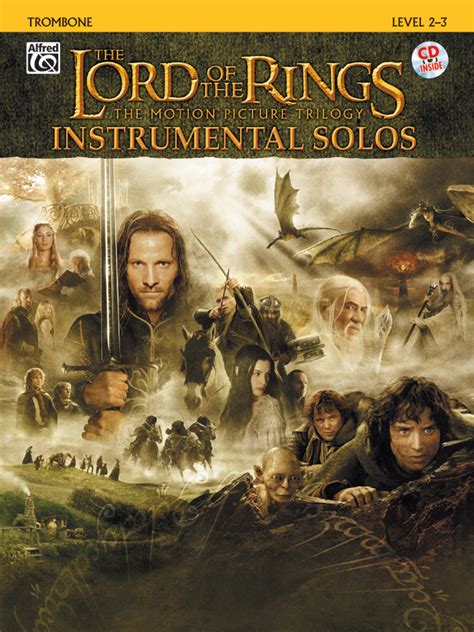 the lord of the rings instrumental solos trombone book and cd PDF