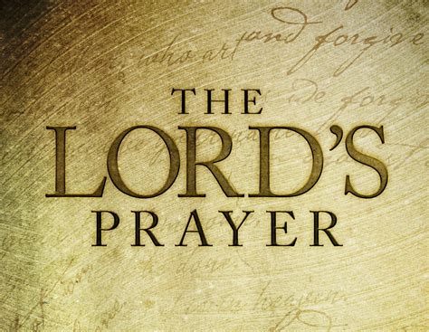 the lords prayer follow and do follow and do books Doc
