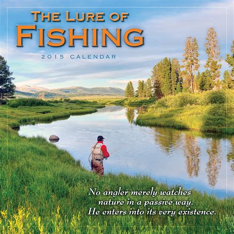 the lure of fishing 2015 wall calendar Reader