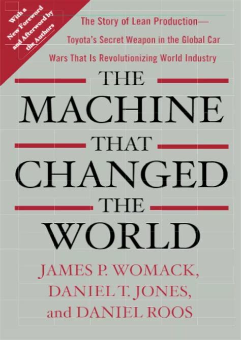 the machine that changed the world the story of lean production Kindle Editon