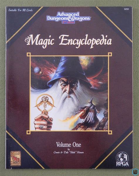 the magic encyclopedia vol 1 advanced dungeons and dragons 2nd edition PDF