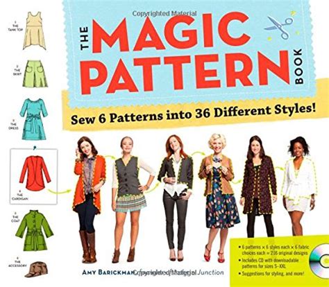 the magic pattern book sew 6 patterns into 36 different styles Kindle Editon