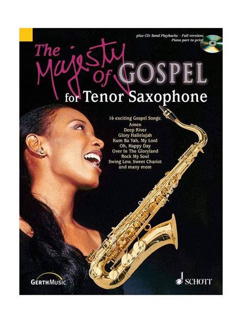 the majesty of gospel for tenor saxophone or compact disc Doc