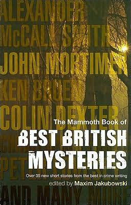 the mammoth book of best british mysteries 6 Reader