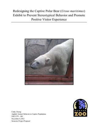 the management and behaviour of captive polar bears Ebook Kindle Editon