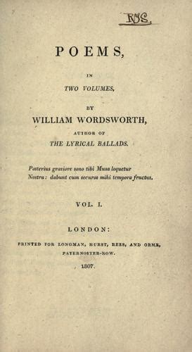 the manuscript of william wordsworths poems in two volumes 1807 a facsimile Epub