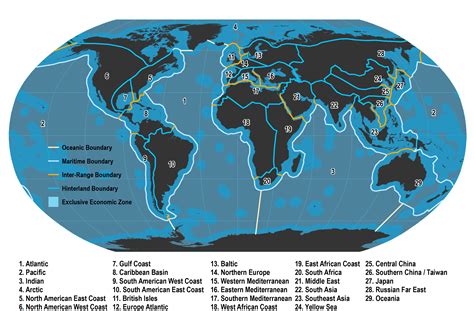 the maritime political boundaries of the world Doc
