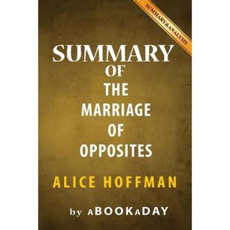 the marriage of opposites by alice hoffman summary and analysis Kindle Editon