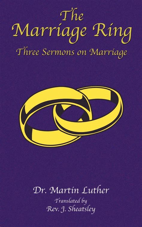 the marriage ring three sermons on marriage Reader