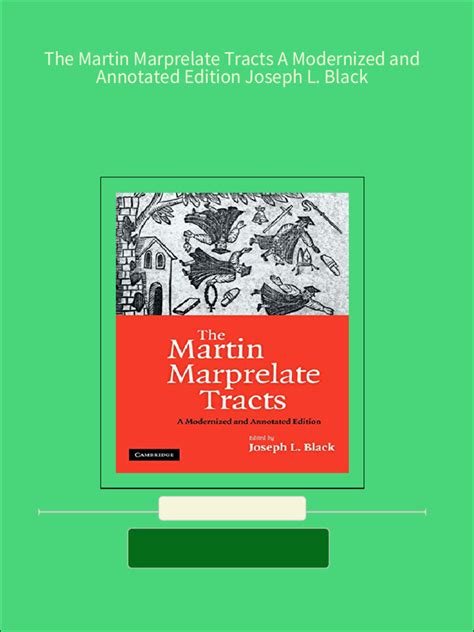 the martin marprelate tracts a modernized and annotated edition Kindle Editon