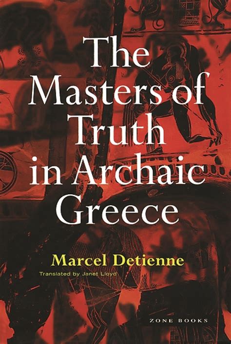 the masters of truth in archaic greece PDF