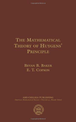 the mathematical theory of huygens principle ams chelsea publishing Epub