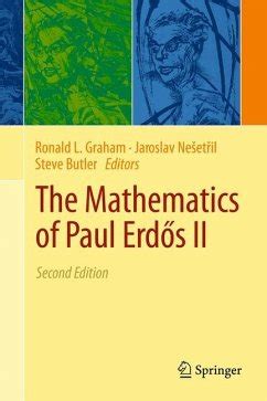 the mathematics of paul erd s ii the mathematics of paul erd s ii Doc