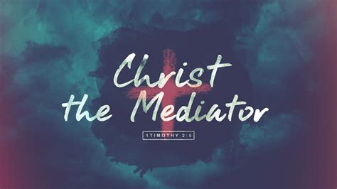 the mediation of christ PDF