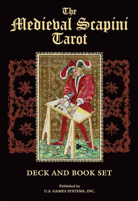 the medieval scapini tarot deck and book set Kindle Editon