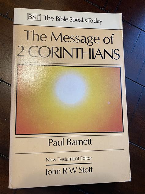 the message of 2 corinthians bible speaks today Doc