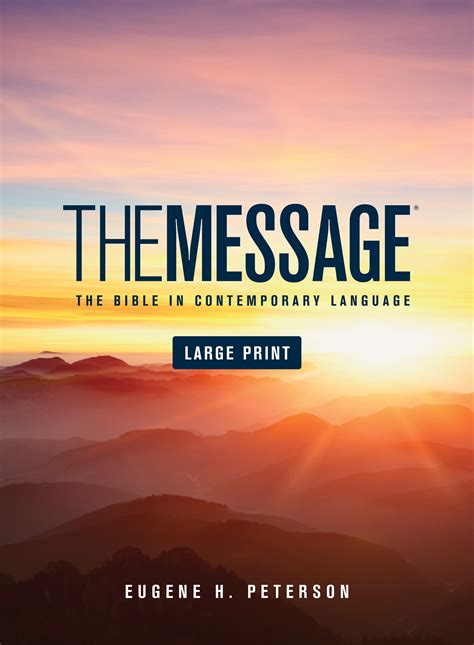 the message the bible in contemporary language Doc