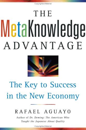the metaknowledge advantage the key to success in the new economy PDF