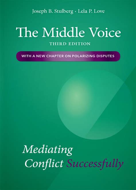 the middle voice mediating conflict successfully second edition Epub