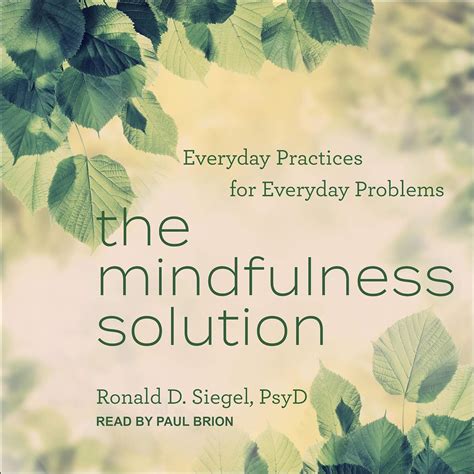 the mindfulness solution everyday practices for everyday problems Doc