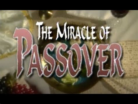 the miracle of passover Reader