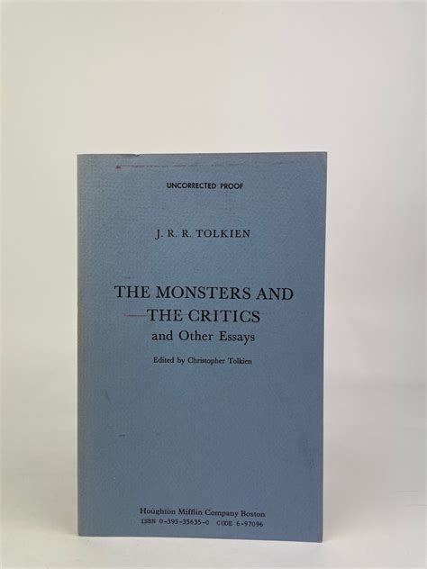 the monsters and the critics and other essays Epub