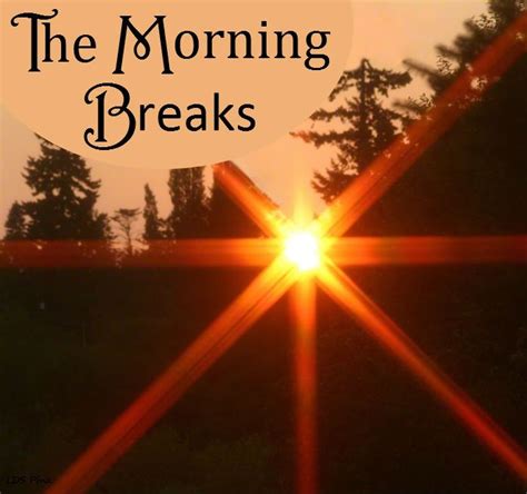 the morning breaks the morning breaks Epub