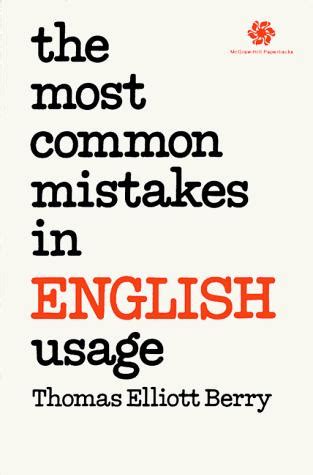 the most common mistakes in english usage schaums paperbacks Reader