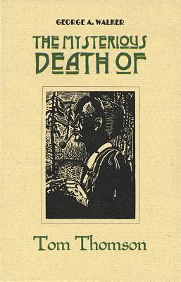 the mysterious death of tom thomson graphic novels PDF