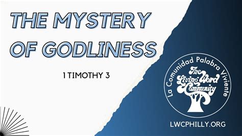 the mystery of godliness Epub