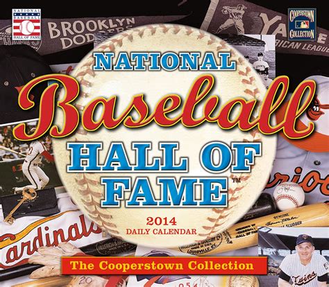 the national baseball hall of fametm 2014 boxed or daily calendar PDF