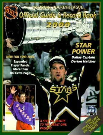 the national hockey league official guide and record book 2000 01 Epub