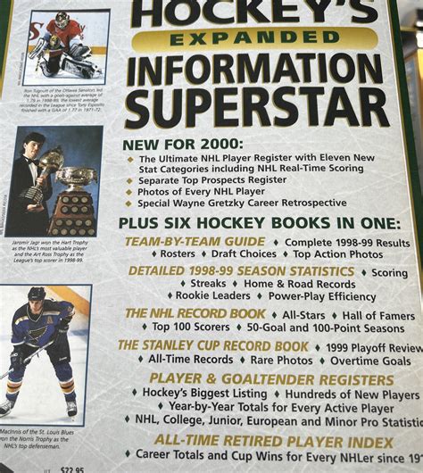 the national hockey league official guide and record book 2000 national hockey league official guide and record Doc