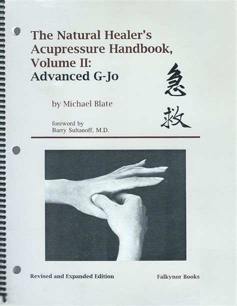 the natural healers acupressure handbook basic g jo volume i Doc