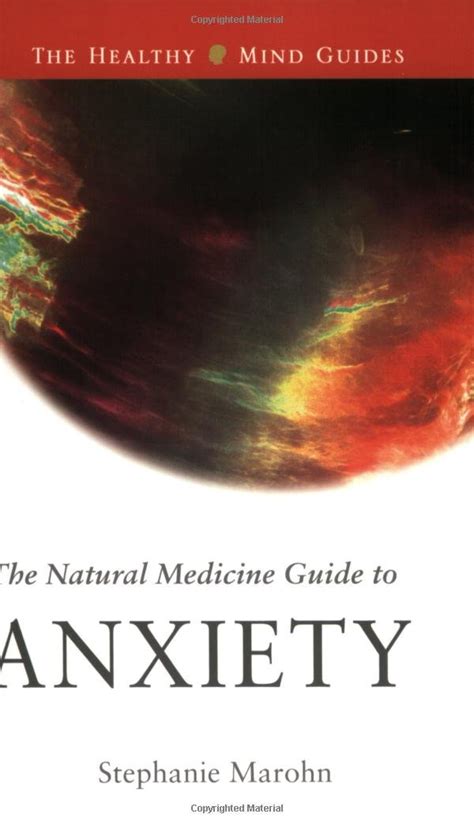 the natural medicine guide to anxiety healthy mind guides Doc