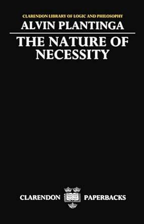 the nature of necessity clarendon library of logic and philosophy Doc