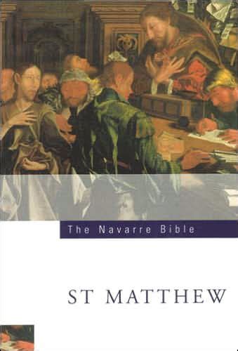 the navarre bible st matthews gospel third edition Kindle Editon