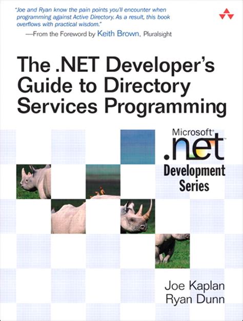 the net developer s guide to directory services programming Epub
