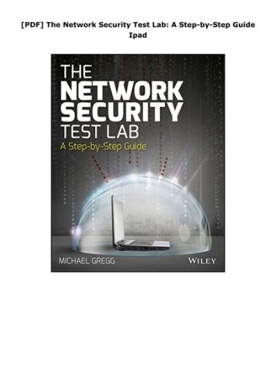 the network security test lab a step by step guide Kindle Editon