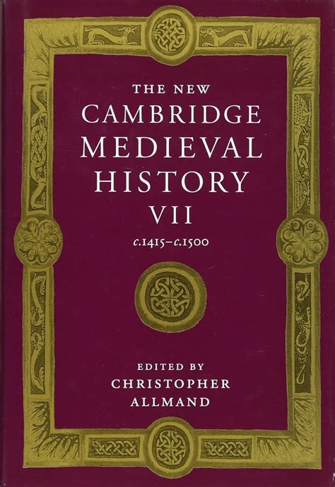 the new cambridge medieval history volume 7 c 1415 c 1500 Doc