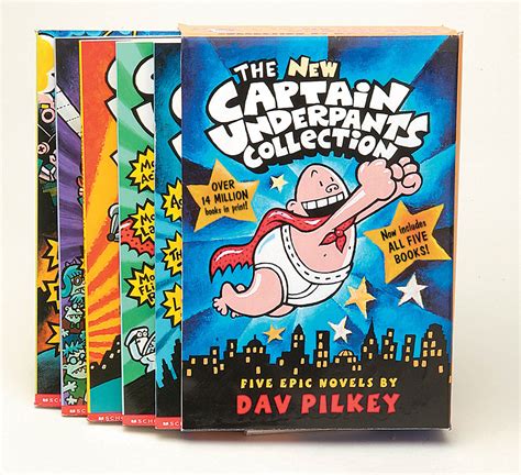 the new captain underpants collection books 1 5 Reader