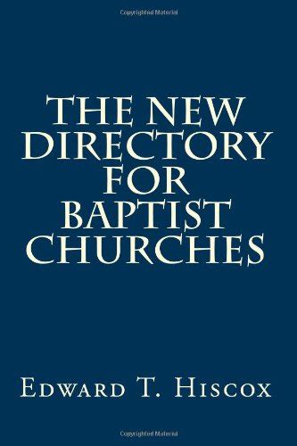 the new directory for baptist churches Epub