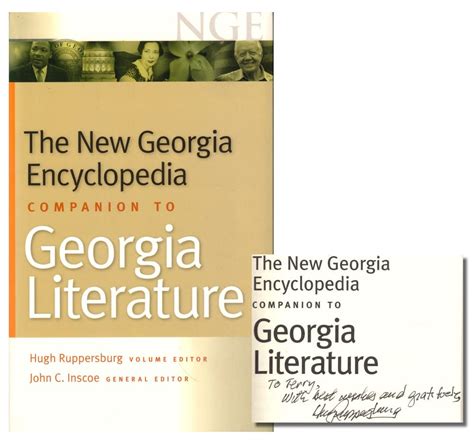 the new georgia encyclopedia companion to georgia literature Reader