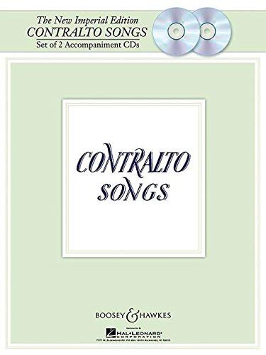 the new imperial edition accompaniment cds contralto songs Kindle Editon
