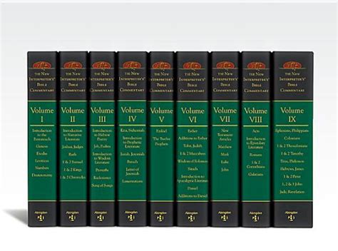 the new interpreters bible commentary ten volume set Reader