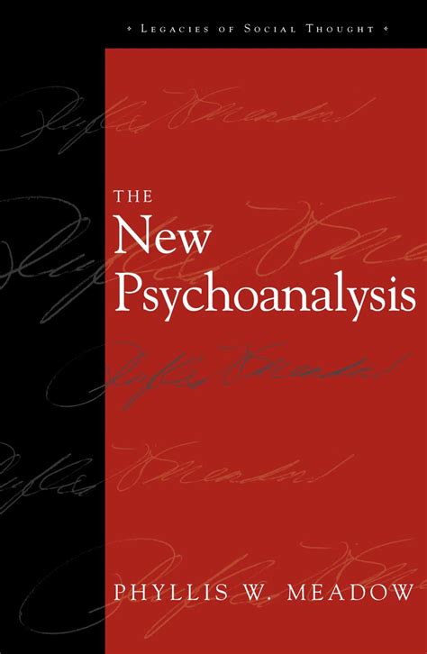 the new psychoanalysis legacies of social thought series PDF